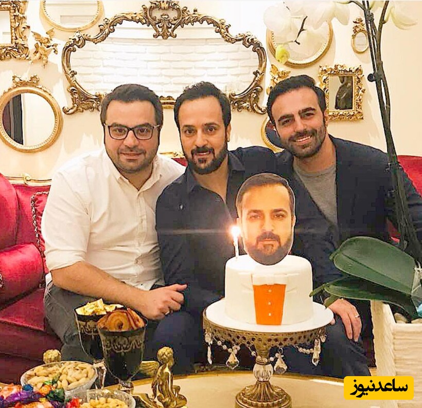 جشن تولد احمد مهرانفر