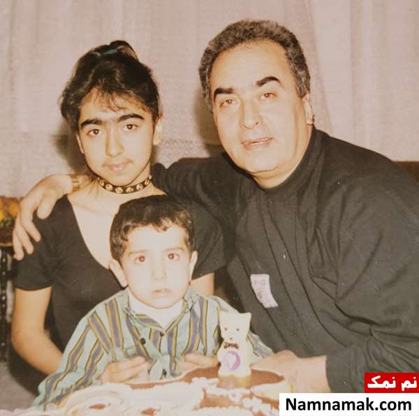 هادی مرزبان و دخترش هستی مرزبان