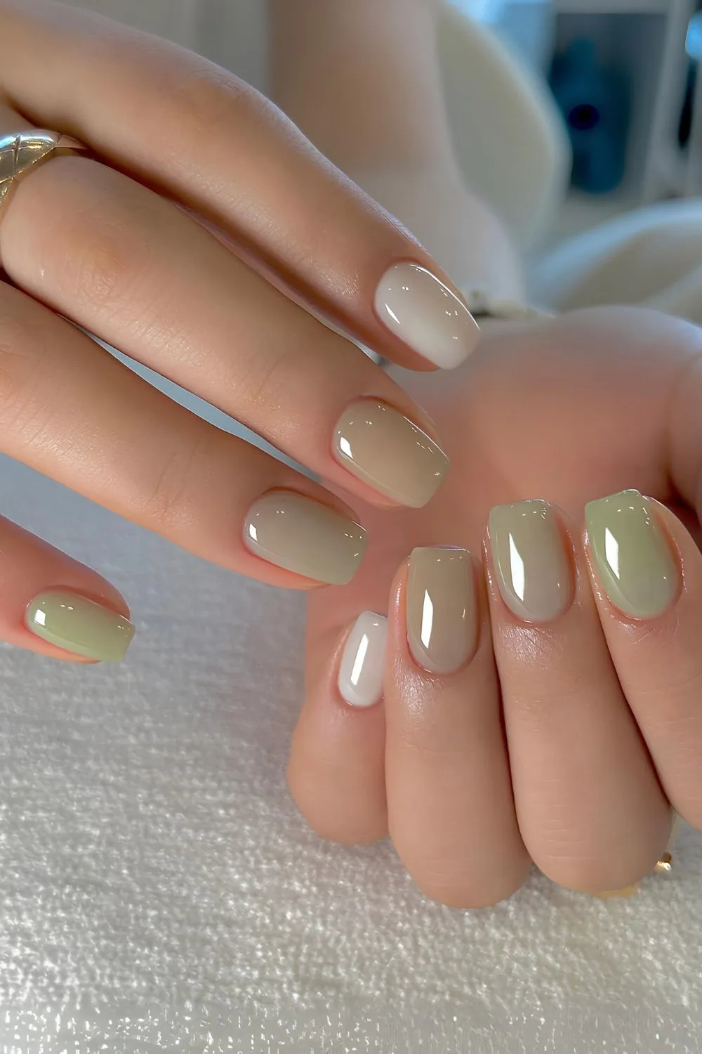 ژلیش ناخن دخترانه کیوت کره ای