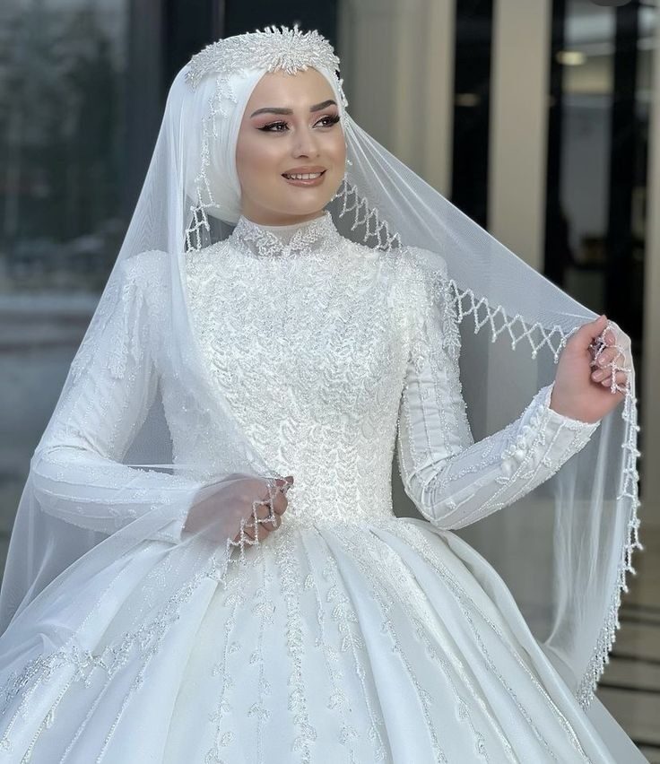 تور عروس با حجاب