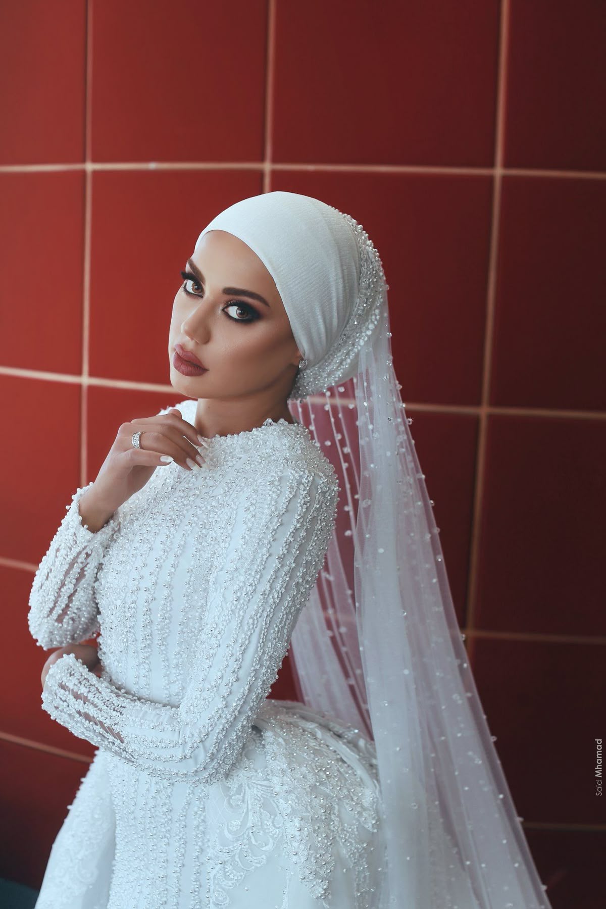 تور عروس با حجاب