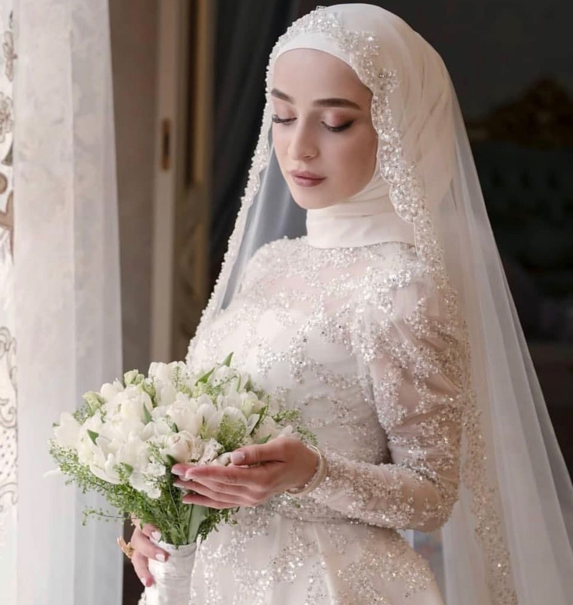 تور عروس با حجاب