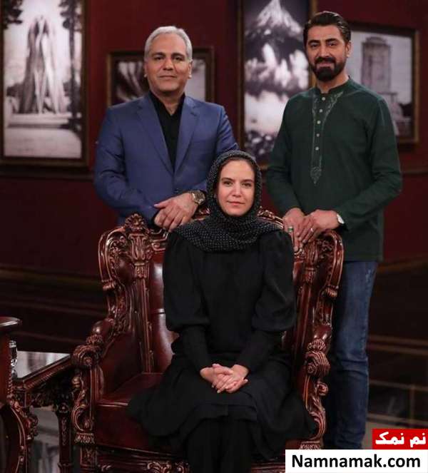 ستاره پسیانی ، محمدرضا علیمردانی و مهران مدیری در برنامه دورهمی