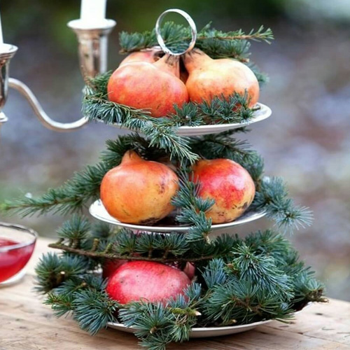 تزیین سفره شب یلدا