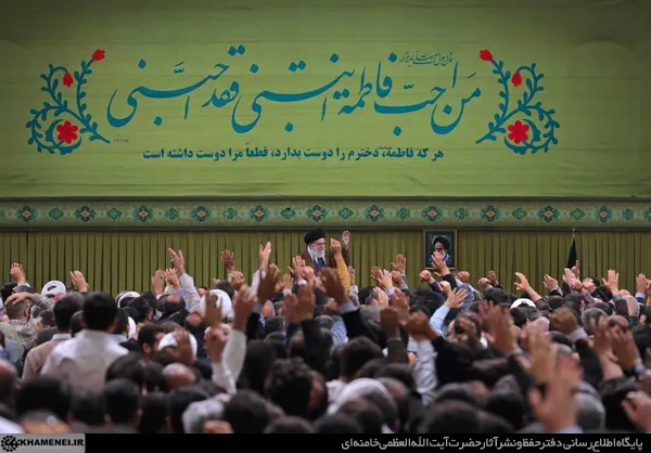 رهبری در دیدار با مداحان