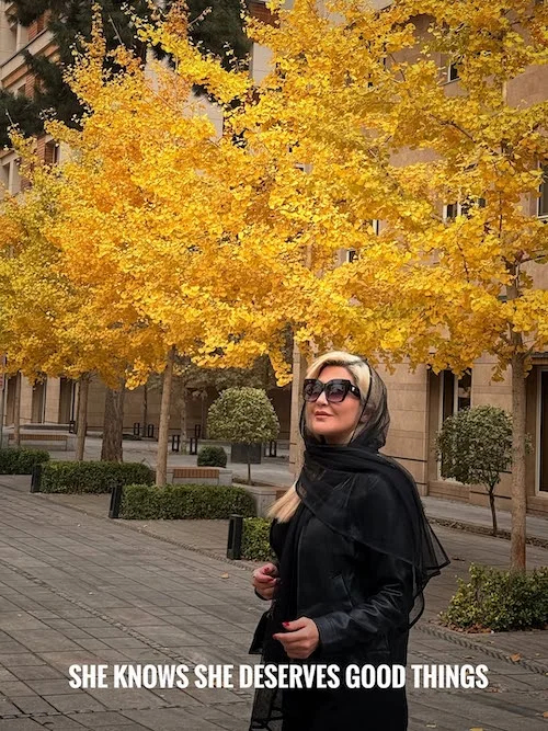 مریم معصومی در پاییز