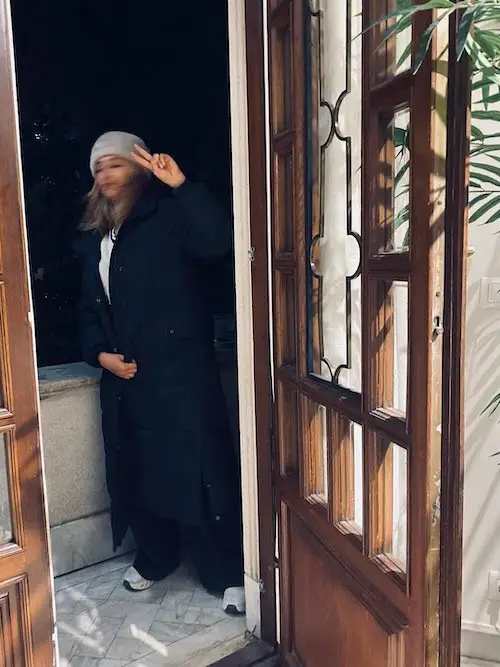 کلاه روسی محیا دهقانی