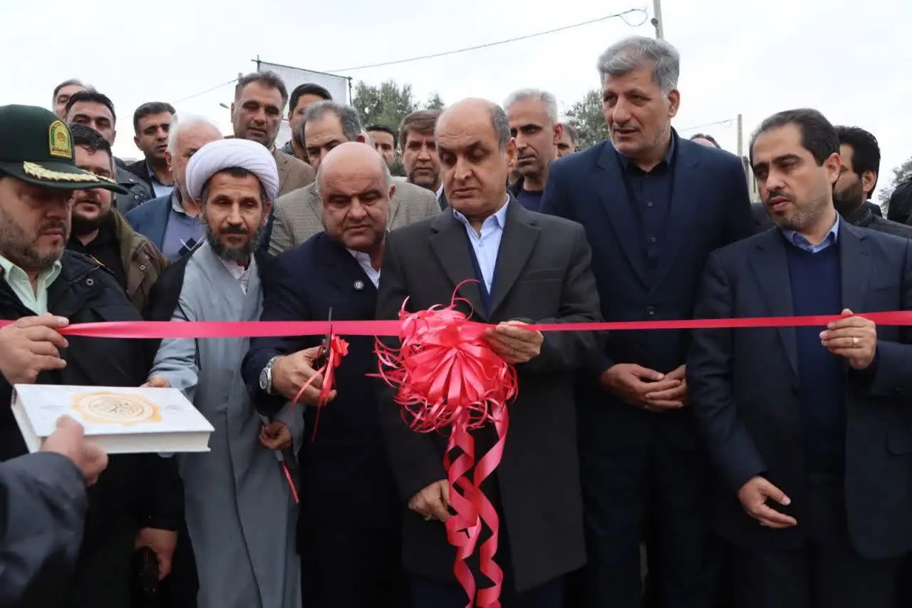 ساختمان بخشداری تازه‌ تأسیس لوشان افتتاح شد