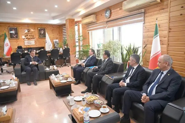دیدار سفیر قزاقستان در ایران با علی‌اصغر طهماسبی استاندار گلستان