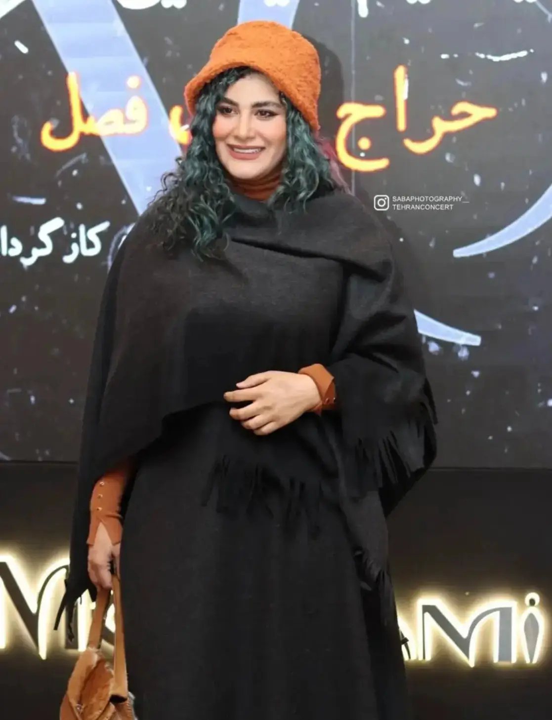 بهار قاسمی در مراسم فیلم حراج پایان فصل 3