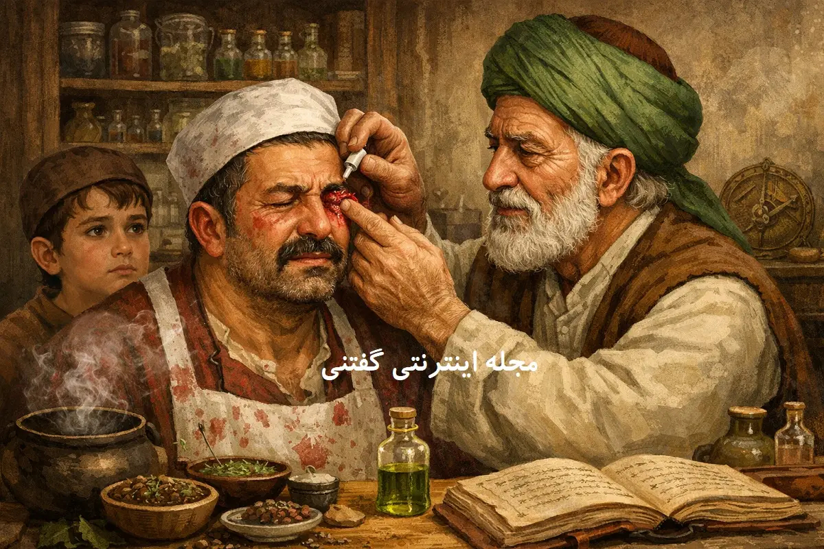 ضرب المثل نه کور می‌کند نه شفا می دهد 1