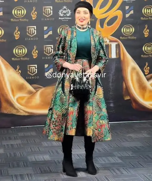 بهنوش طباطبایی در جشن حافظ ۱۴۰۴