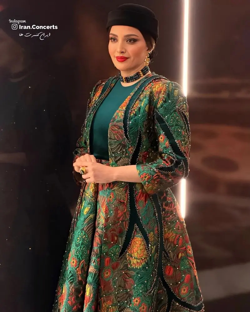 بهنوش طباطبایی در جشن حافظ