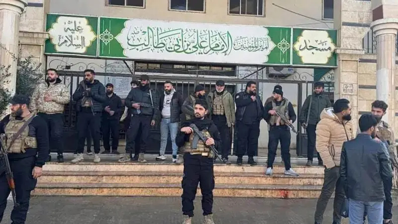 انفجار در مسجد امام علی (ع) شهر حمص سوریه