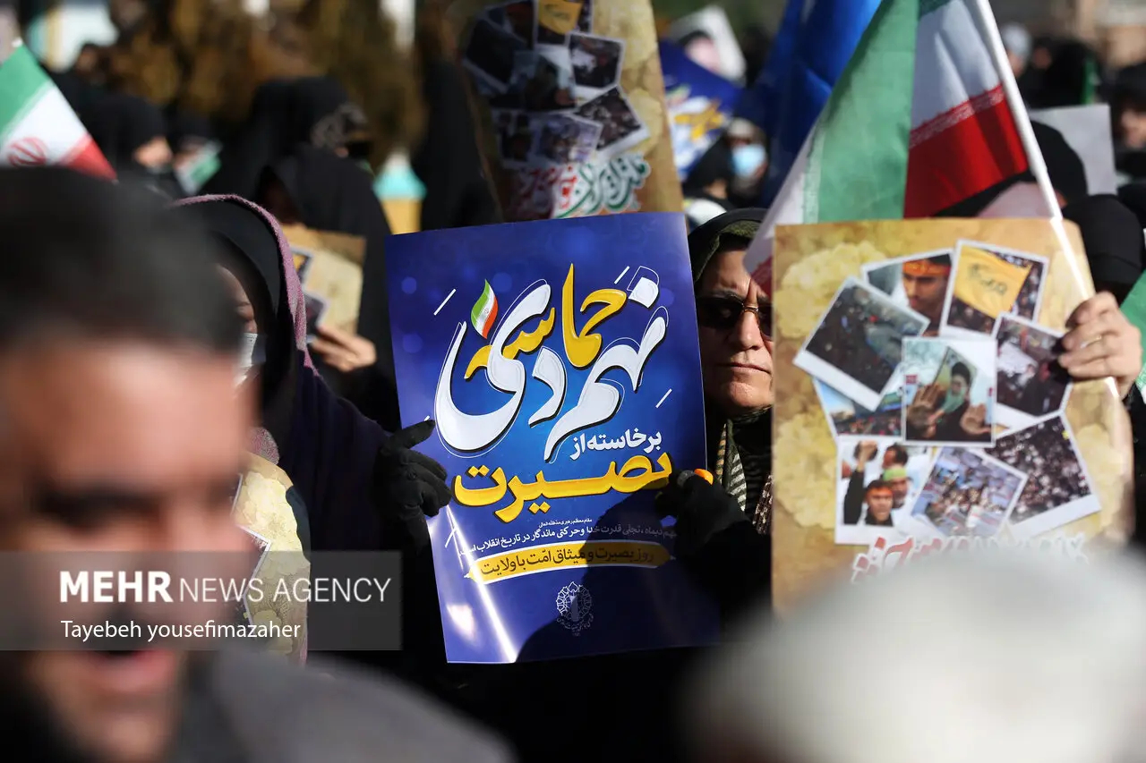 ۹ دی در همدان؛ بصیرت مردمی در خط مقدم مقابله با فتنه