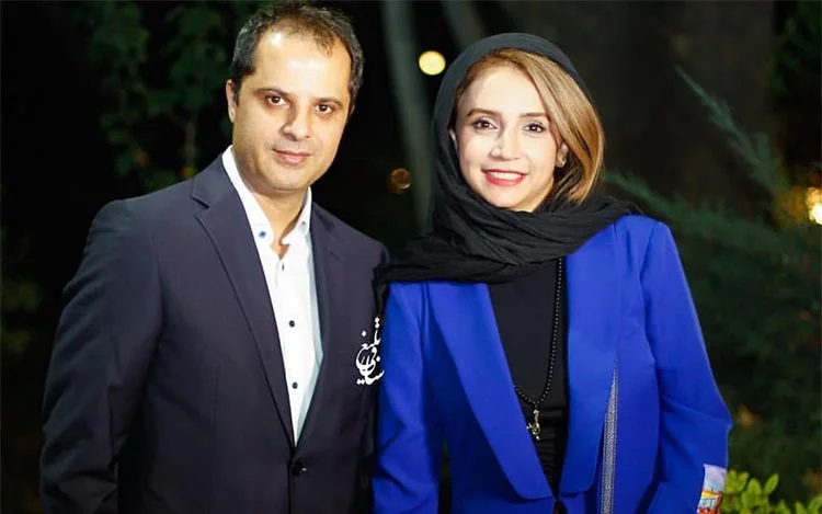 شبنم قلی خانی و همسرش