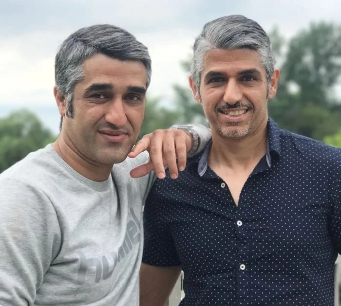 پژمان جمشیدی و برادرش