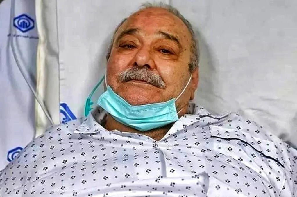 محمد کاسبی در بیمارستان