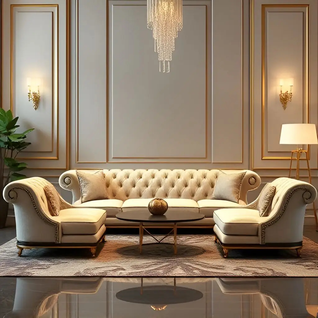 فرش مناسب مبل چستر