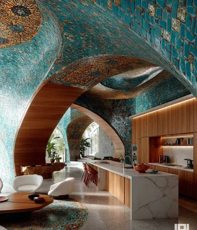 خانه با معماری ایرانی