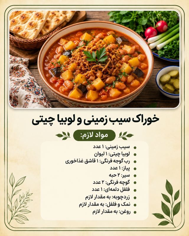 طرز تهیه ۱۰ غذای ارزان با سیب زمینی برای شام؛ ساده و سیرکننده
