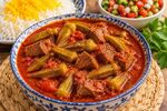 طرز تهیه مرغ زعفرانی آبدار رستورانی با و بدون رب