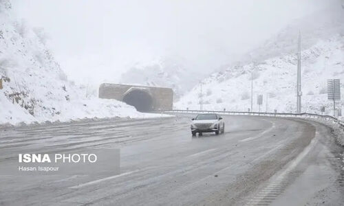 هشدار نارنجی و ترافیک سنگین برفی در مازندران؛ راهداران در خط مقدم آماده‌باش