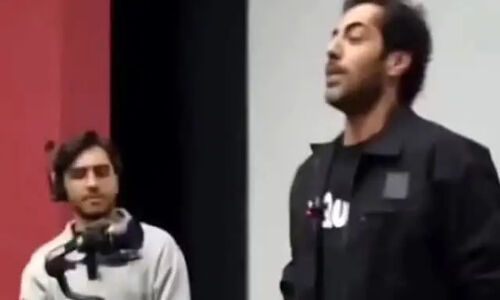 نوید پورفرج در اکران «بامداد خمار» با دیالوگ جنجالی رحیم نجار همه را شوکه کرد!
