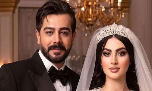 مریم مومن با استایل شگفت‌انگیز عروس و موتورسواری کنار همسرش، همه را شگفت‌زده کرد!