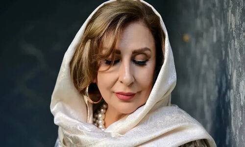 مرجانه گلچین با استایل پلنگی و اکسسوری‌های لوکس، نگاه‌ها را به خود خیره کرد!