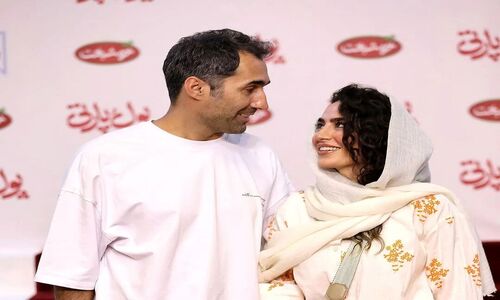 استایل زن و شوهر جذاب و مشهور سینما در اکران فیلم «آقای زالو» درخشید