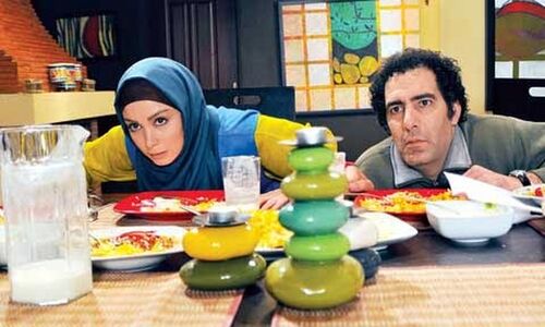 فرناز رهنما همسر دکتر افشار در سریال ساختمان پزشکان: بهم گفتن به شوهرت دوبار نگو نیما جان …