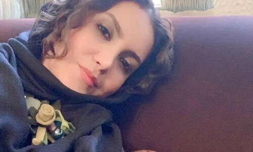 بیوگرافی سامیه لک بازیگر زن قدبلند سریال آنام و شوهرش