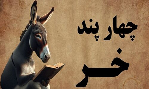 حکایت‌های بامزه طنز / داستان شنیدنی 4 پند خر و شغال