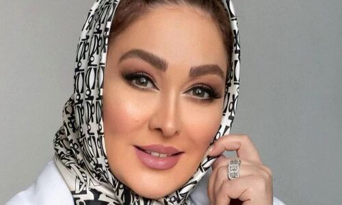 تغییر چهره الهام حمیدی در مراسم جشن تولد ۴۸ سالگی با استایلی خاص + ویدئو