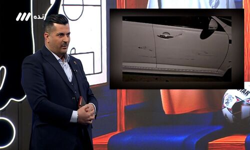 حمله عجیب و جنجالی به خودرو داوران دیدار شمس آذر – پرسپولیس؛ عاملان در دام قانون!