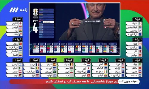 لحظه حساس حذف نیوزلند از گروه G همگروه ایران در مسابقات جهانی!