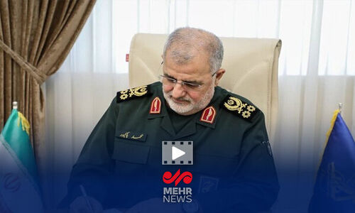 سردار پاکپور: پاسخ ما در هیچ روزی از جنگ متوقف نشد
