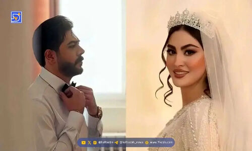 قربون صدقه رفتن عاشقانه سهیل قاصدی برای مریم مومن؛ با این لباس عروس چقدر زیبایی…/ خوشکل‌ترین عروس دنیایی… + ویدیو
