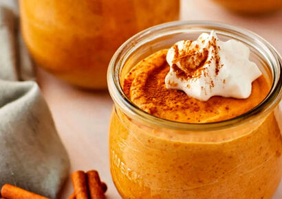 این دسر کدو حلوایی خوشمزه را برای شب یلدا درست کنید!