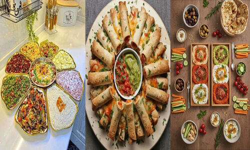 ۵۰ ایده چیدمان غذای نونی با دیزاین شیک برای مهمونی، تولد و دورهمی‌ها