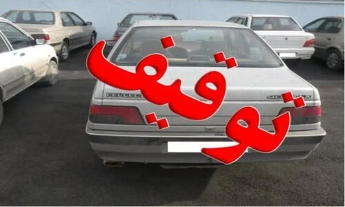 خودرو فعال در قاچاق سوخت با ۱۱۳ میلیون ریال خلافی در هرمزگان توقیف شد