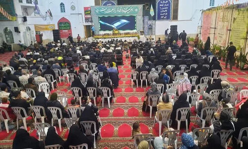 سومین جشنواره «حیات فاطمی» در آمل گشایش یافت