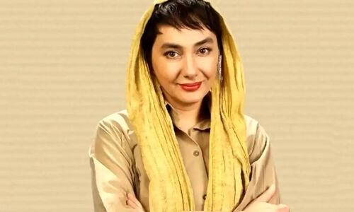 هانیه توسلی با استایلی شگفت‌انگیز در پشت صحنه سریال «مو به مو» همه را متحیر کرد!