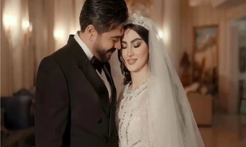 تبریک عاشقانه روز زن سهیل قاصدی شاه دوماد سینمای ایران به همسرش مریم مومن