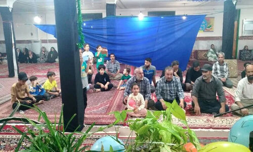 روستای نی‌بند در جشن باشکوه میلاد حضرت فاطمه زهرا (س) غرق در شور و معنویت شد!