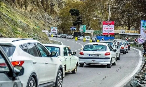 مسیر چالوس به سمت شمال بسته شد؛ هراز جایگزین ترافیک سنگین!