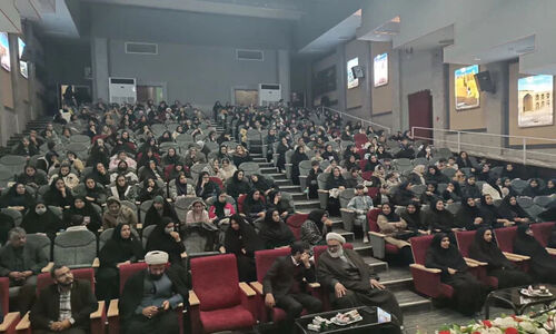 جشن باشکوه «ریحانة النبی» در دل شهرستان مرزی خواف؛ لحظاتی پر از شور و معنویت