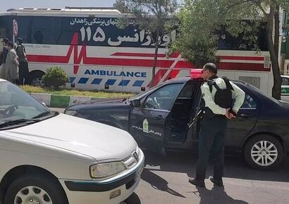 اولین تصاویر از  لحظه درگیری با تروریست‌ها در دادگستری زاهدان