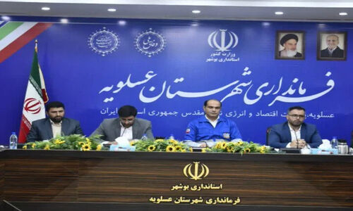 فرماندار عسلویه: مدیران اجرایی تا پایان هفته در حالت آماده‌باش صددرصدی هستند!